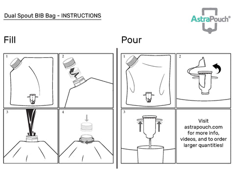 ASTRAPOUCH BPA-free reusable bag supports eco-friendly use