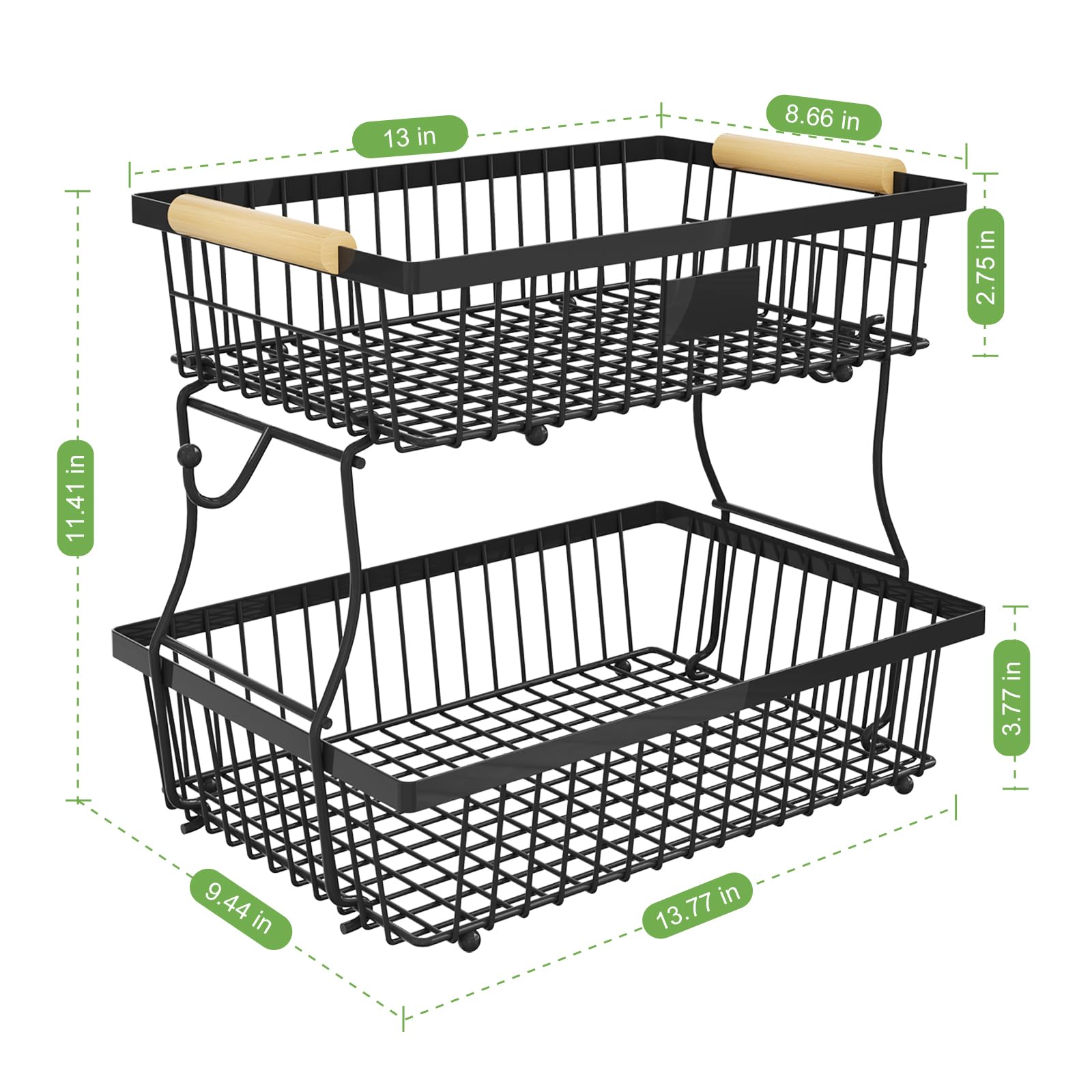 Astrorhine iron mesh promotes airflow to extend freshness.