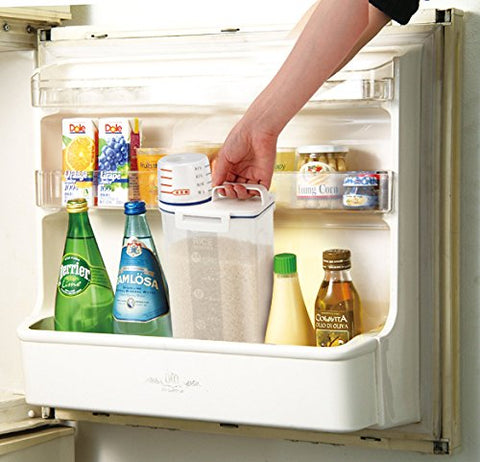 Asvel 7509 compact 2 kg capacity ideal for pantry or fridge organization.