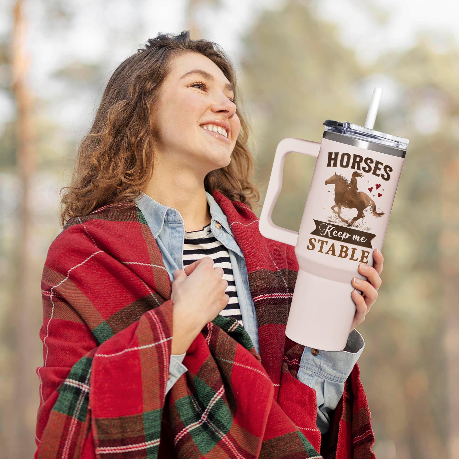 AT2Z GLOBAL 40oz capacity reduces refills during long horse days
