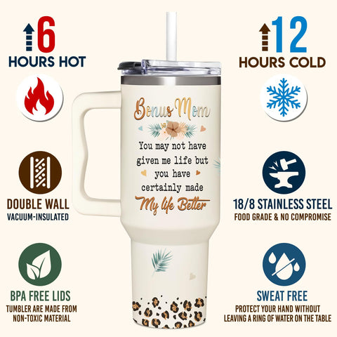 AT2Z GLOBAL Bonus Mom cup, versatile for home, work, and outdoors.