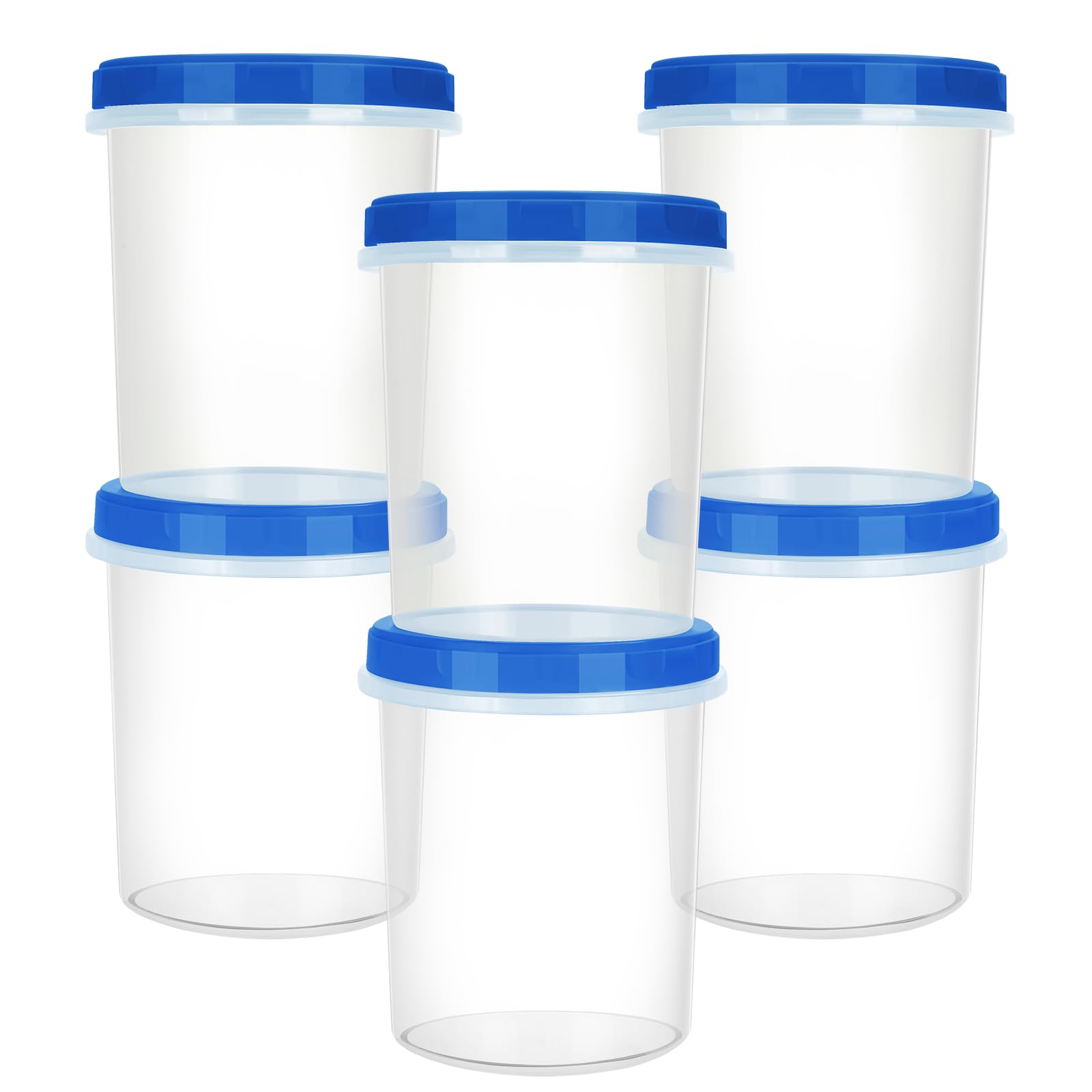 Atecare heavy-duty containers with twist-top lids demonstrate secure storage for meals on the go.