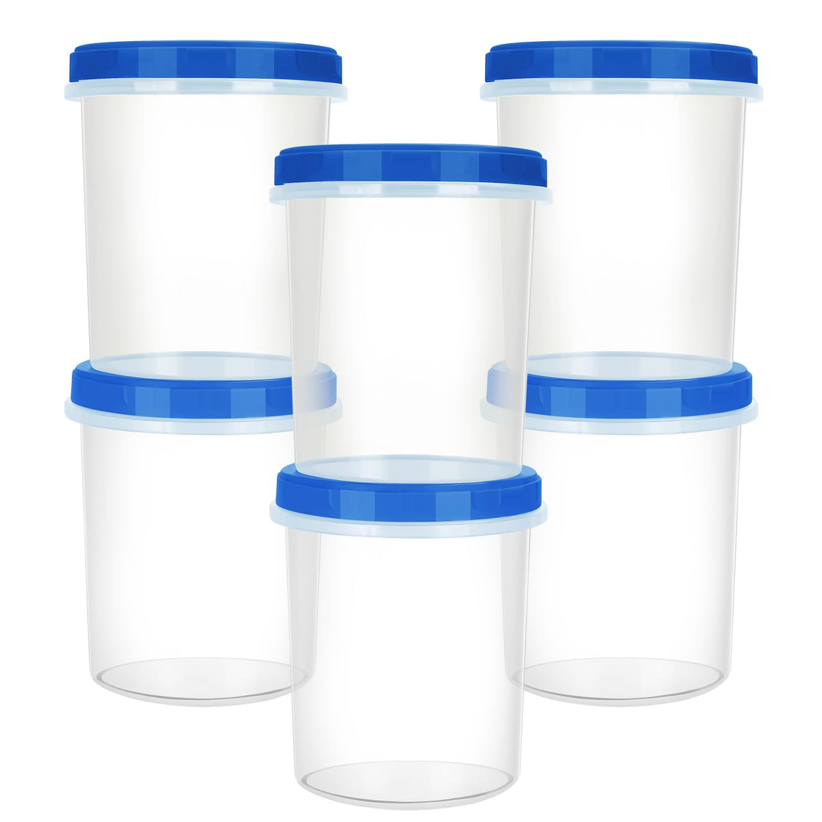 Atecare heavy-duty containers with twist-top lids demonstrate secure storage for meals on the go.