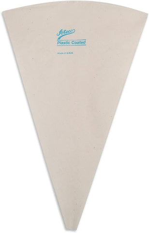 Ateco 3124 decorating bag with open-mouth design for easy piping.