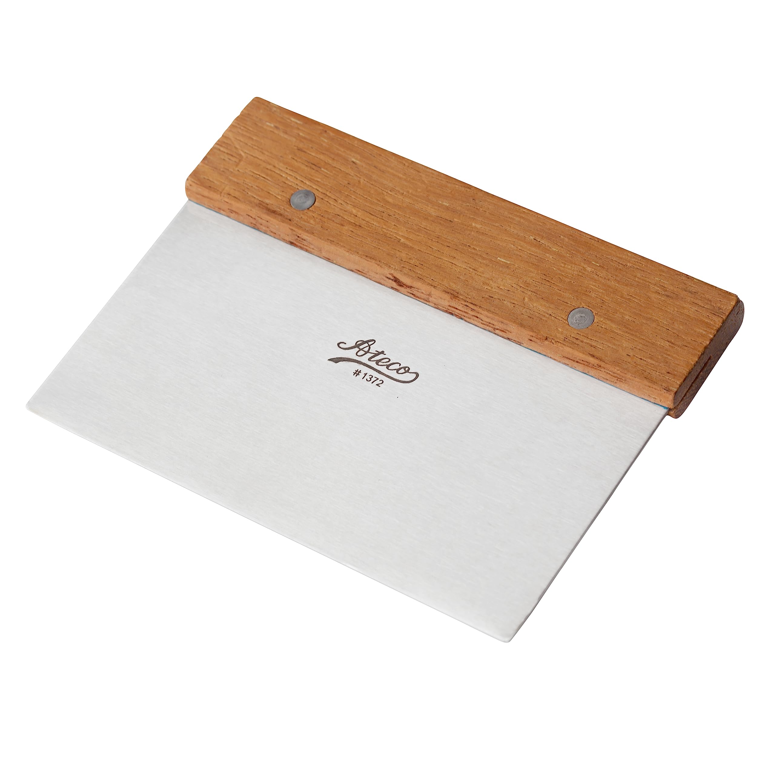 Ateco small wood bench scraper blade for precise dough cuts