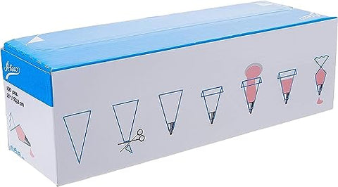 Ateco non-slip low-density bags provide secure grip for piping fillings.