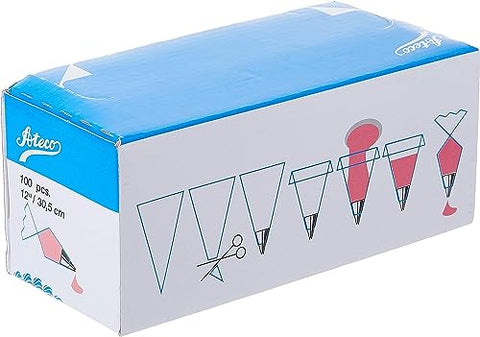 Ateco nonslip plastic decorating bags provide secure grip during icing projects