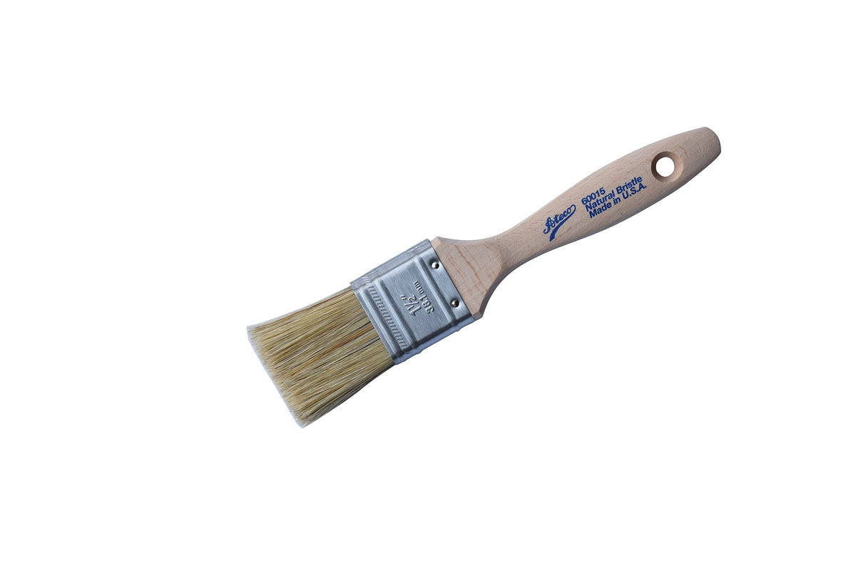 Ateco pastry brush with a 1.5-inch head for even egg wash and glaze application.