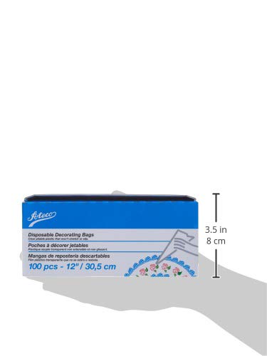 Ateco see-through pastry bags help you monitor fillings at a glance