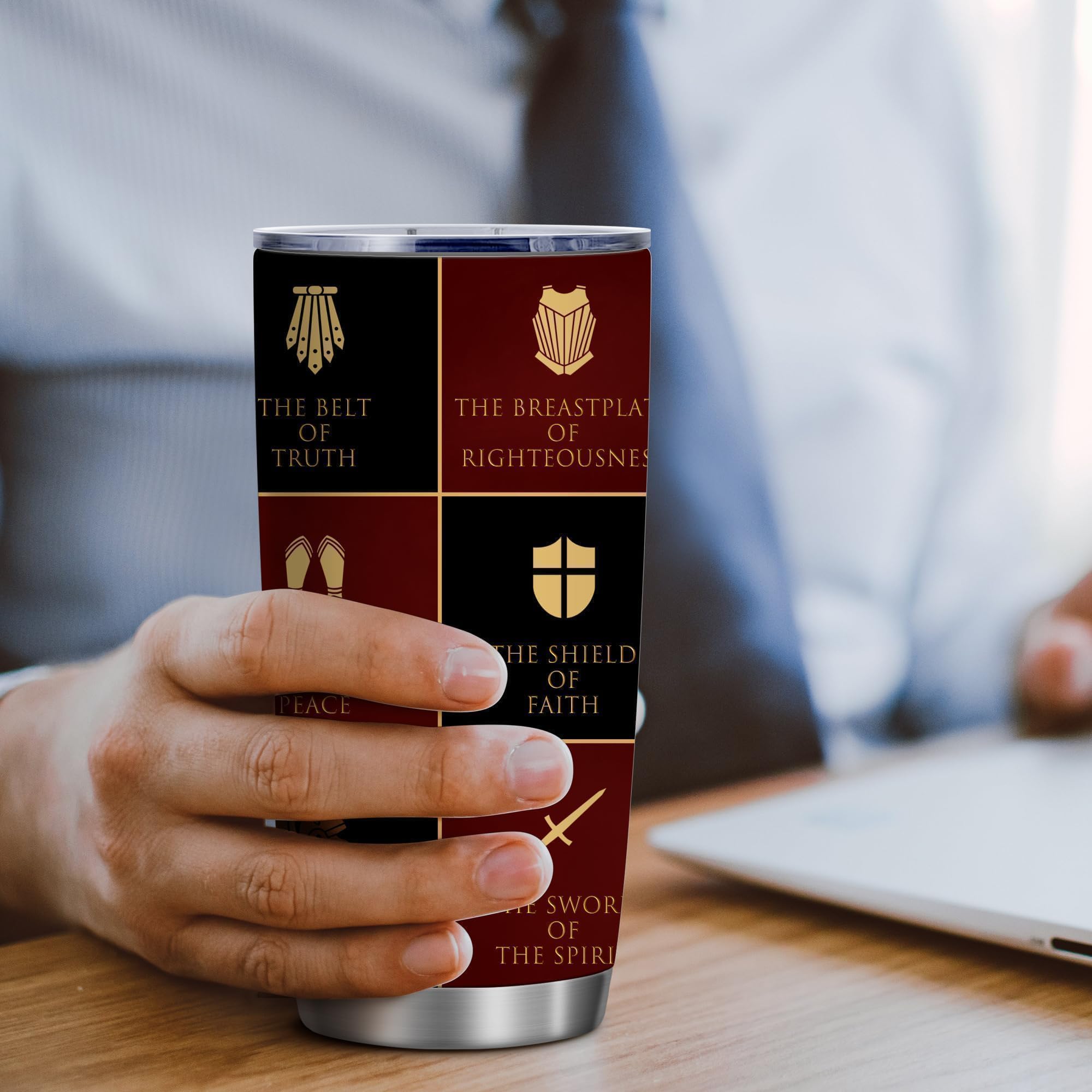 ATHAND Christian gifts tumbler suitable for pastors and believers