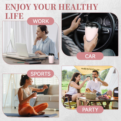 ATIKZHE car-cup friendly base fits standard cup holders securely.
