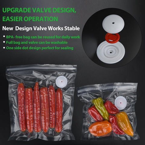 Atosun sous-vide compatible vacuum bags ready for precise temperature cooking.