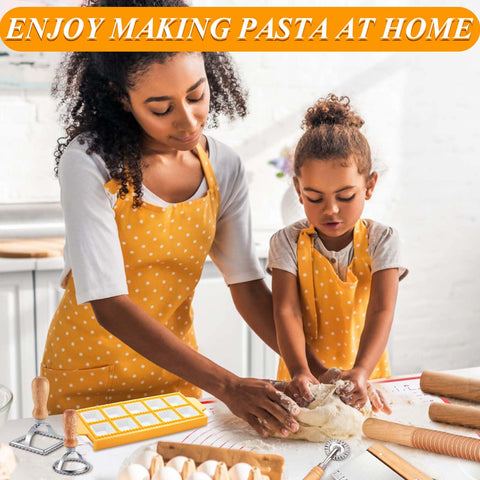 ATPWONZ baking mat provides nonstick surface for easier dough handling.