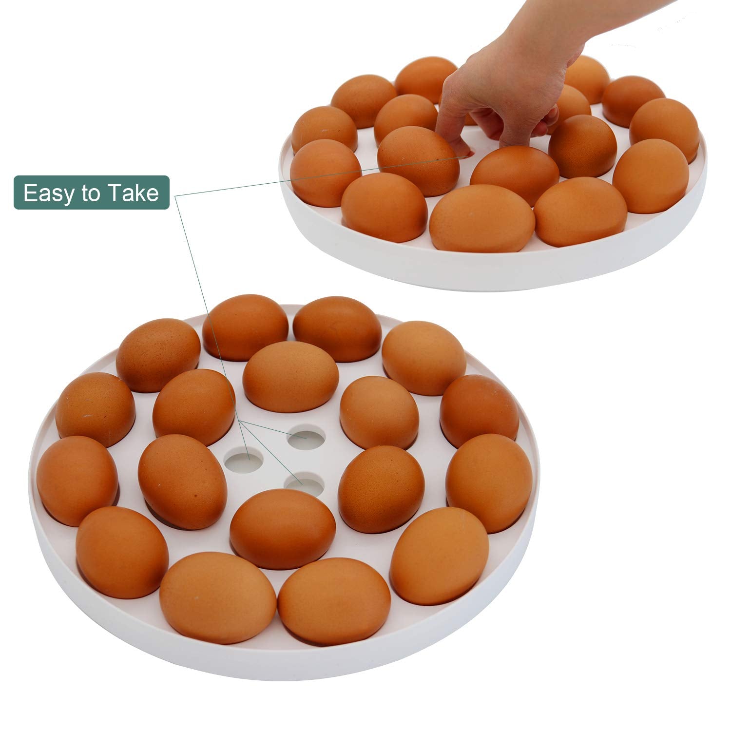 ATRDTO bottom diameter 10.6 inches suitable for standard pies.