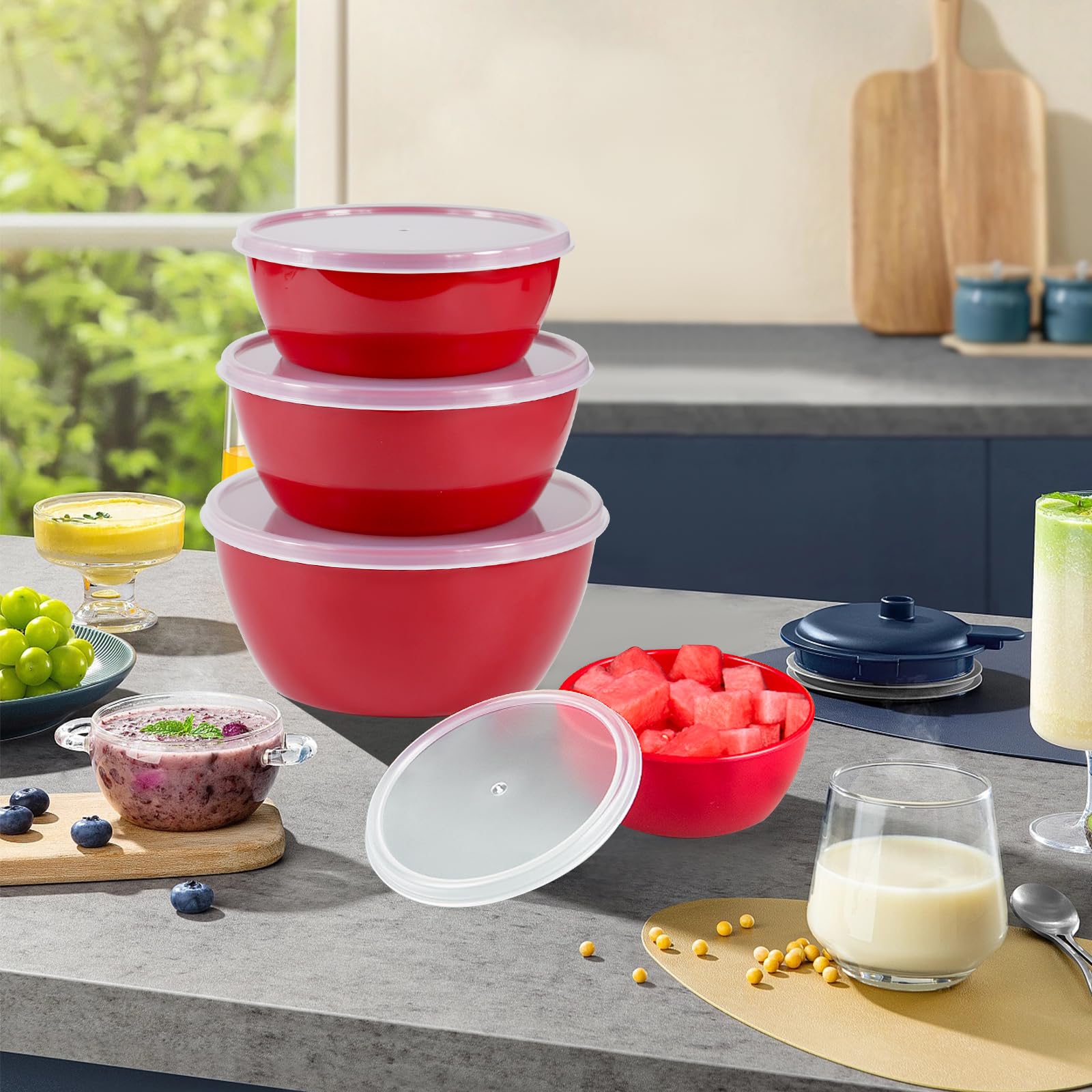 ATRDTO 4-cup bowl suited for larger small-prep tasks