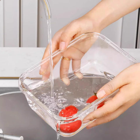 ATRDTO smooth glass surface resists odors and cleans easily after meals