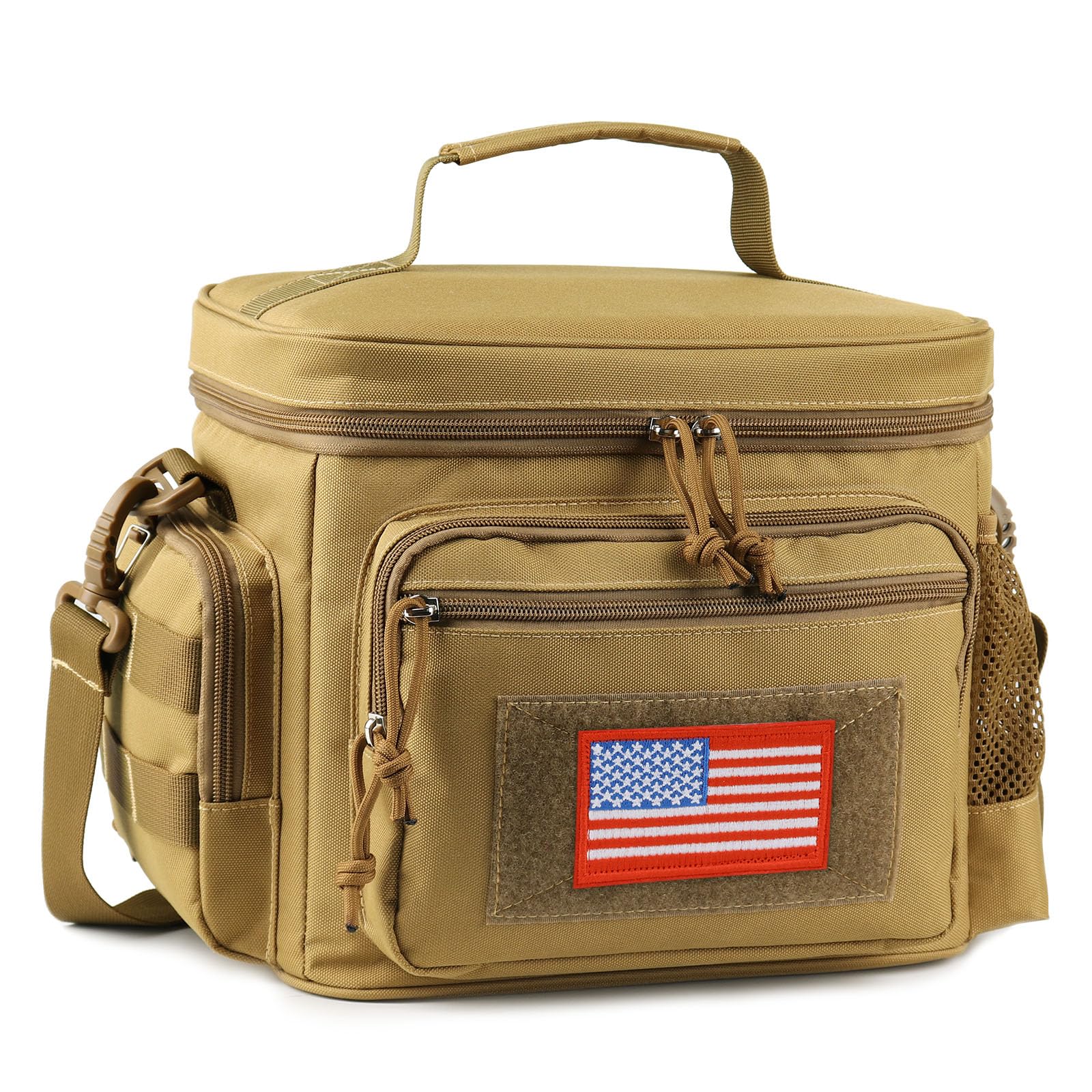 ATRIPACK lunch box in brown with large capacity for meals on the go.