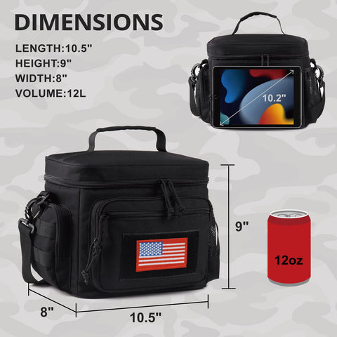 ATRIPACK lunch box adjustable-strap offers versatile carrying options