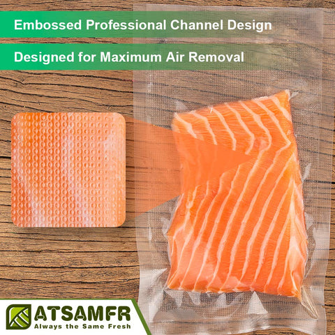 ATSAMFR sous-vide ready bags enable precise cooking and reliable sealing