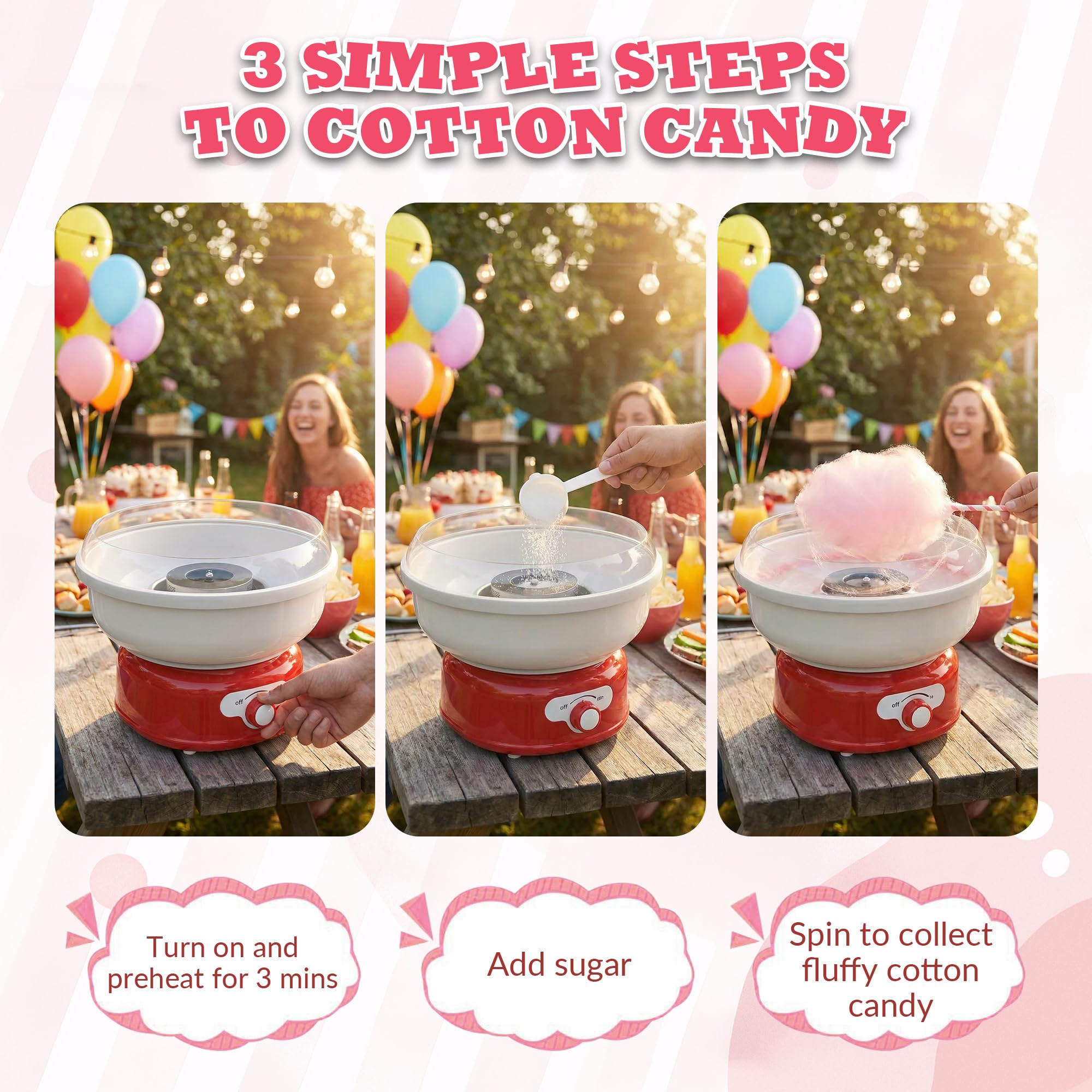 ATSENT sugar scoop and accessories arranged for convenient setup.