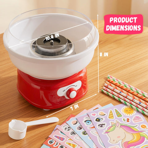 ATSENT Cotton Candy Machine 450W motor delivering steady, quiet performance for home use.