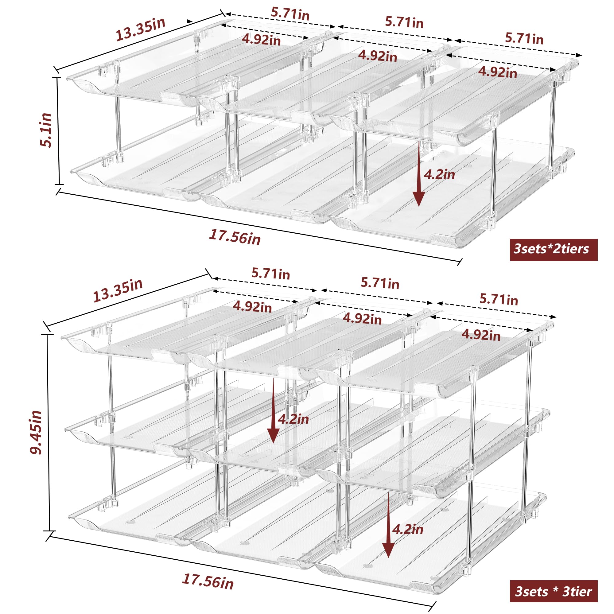 Attelite rolling-front ramp enables easy front-can access