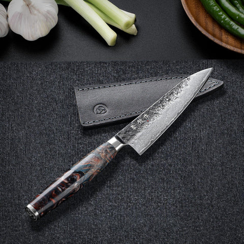 Atumuryou JPCK compact 5.5-inch knife designed for precise prep.