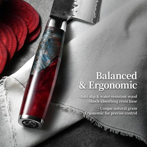 Atumuryou JPCK ergonomic handle close-up for comfortable grip.