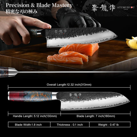 Atumuryou JPCK full-tang balance for fatigue-free prep sessions