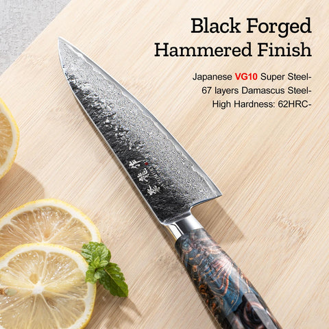 Atumuryou JPCK hand-forged edge highlights enduring sharpness after use.