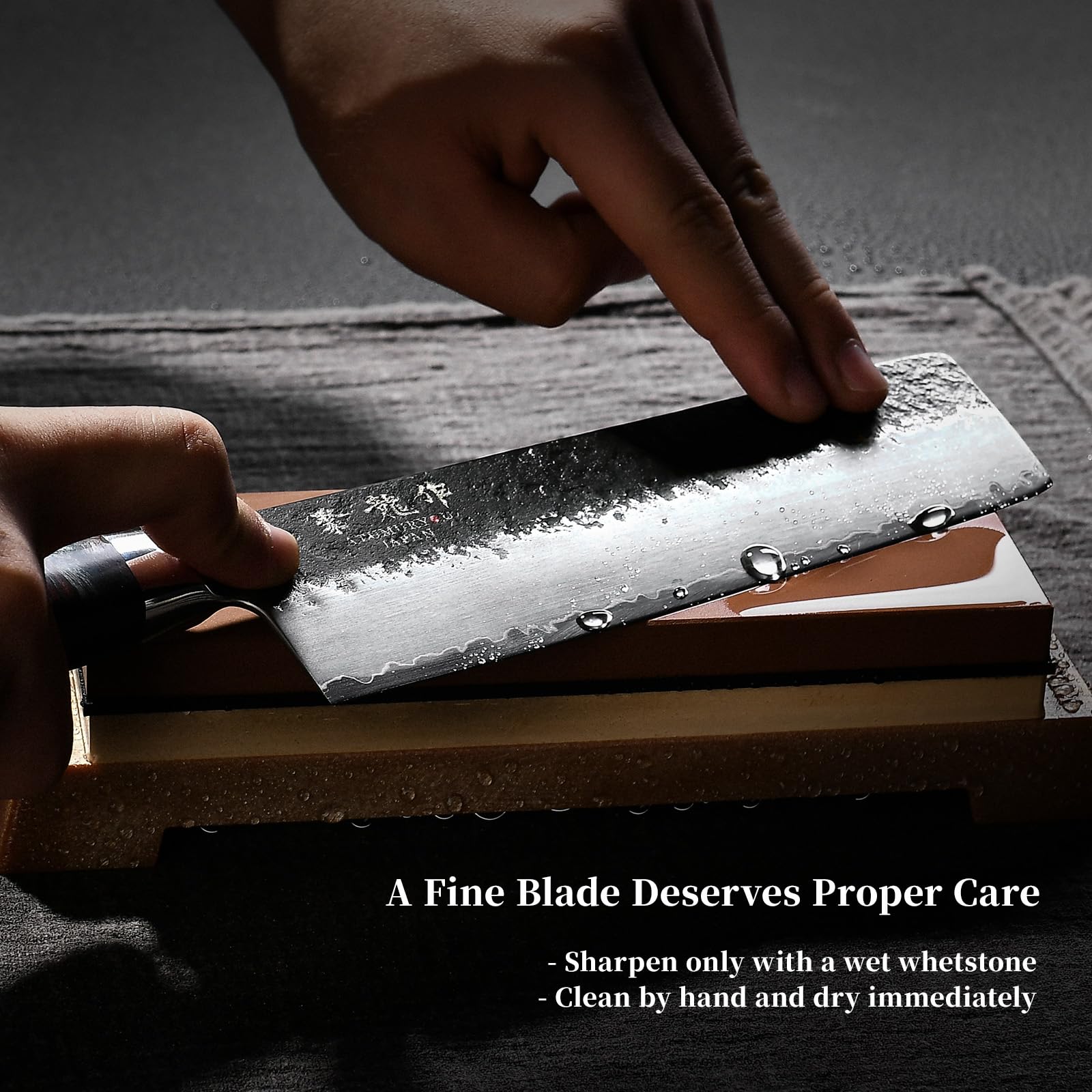 Atumuryou JPCK ultra-thin edge at 12-15 degrees enables effortless slicing.