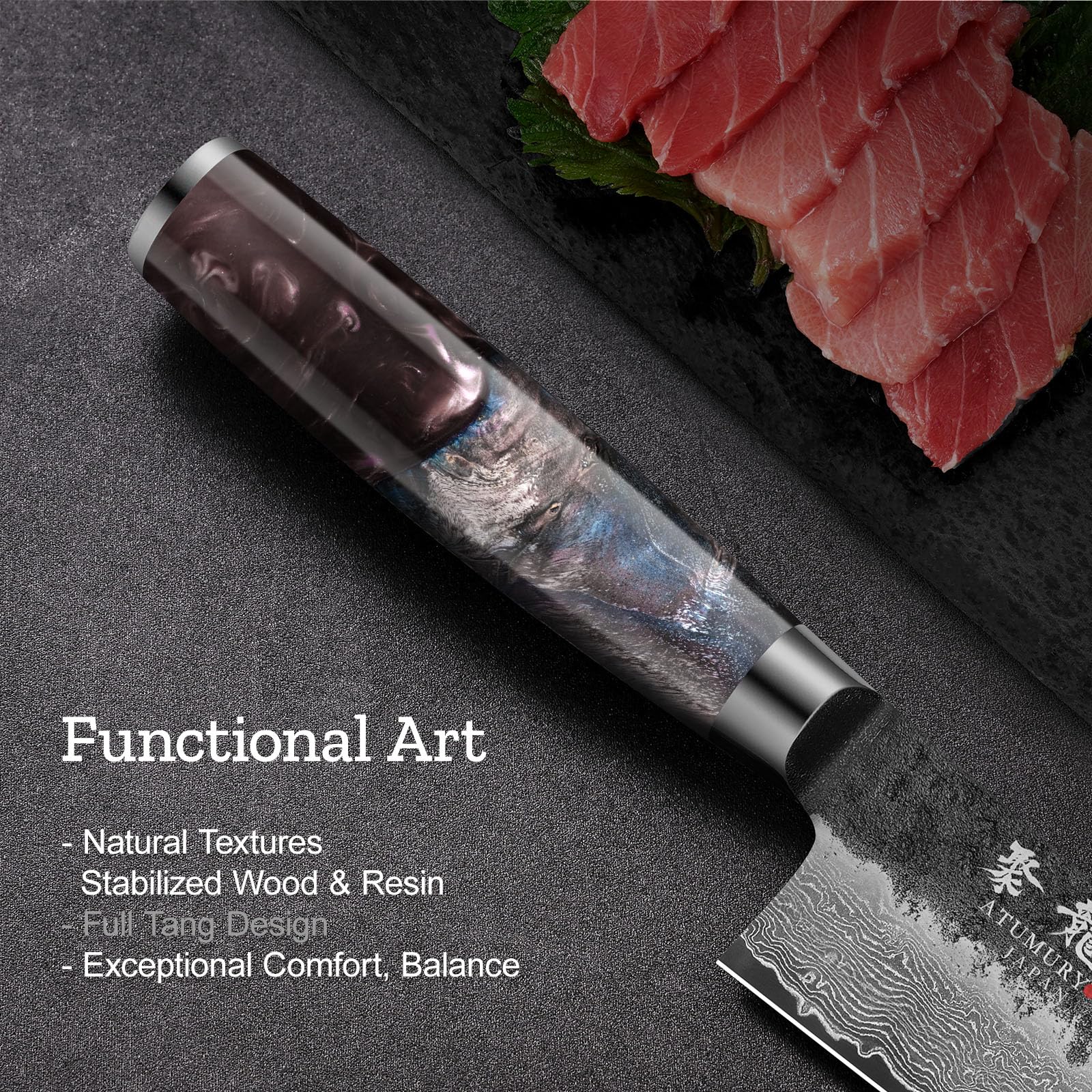 Atumuryou JPCK VG10 core performance image highlighting sharpness and resilience