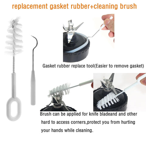 Atuwebo cleaning brush helps reach tough corners without risking your fingers.