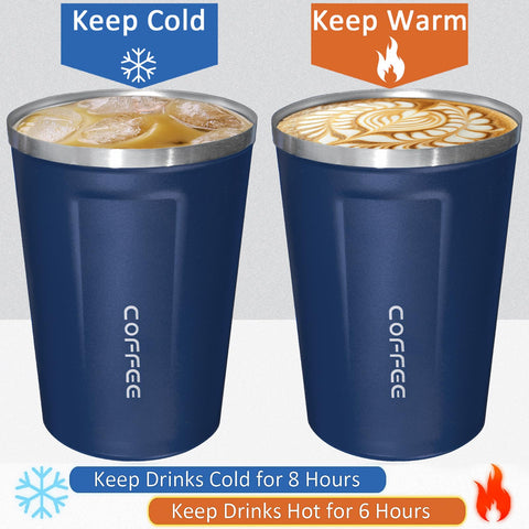 ATZNZIK non-slip base keeps mug stable on desk or in a cup holder.