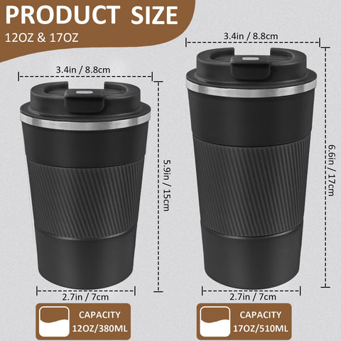 ATZNZIK stainless steel mug body emphasizes durability for everyday use.