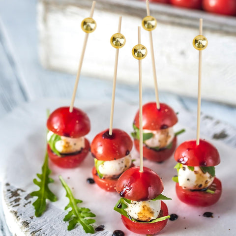 ATZNZIK wedding and party skewers add sophistication to hors d'oeuvres