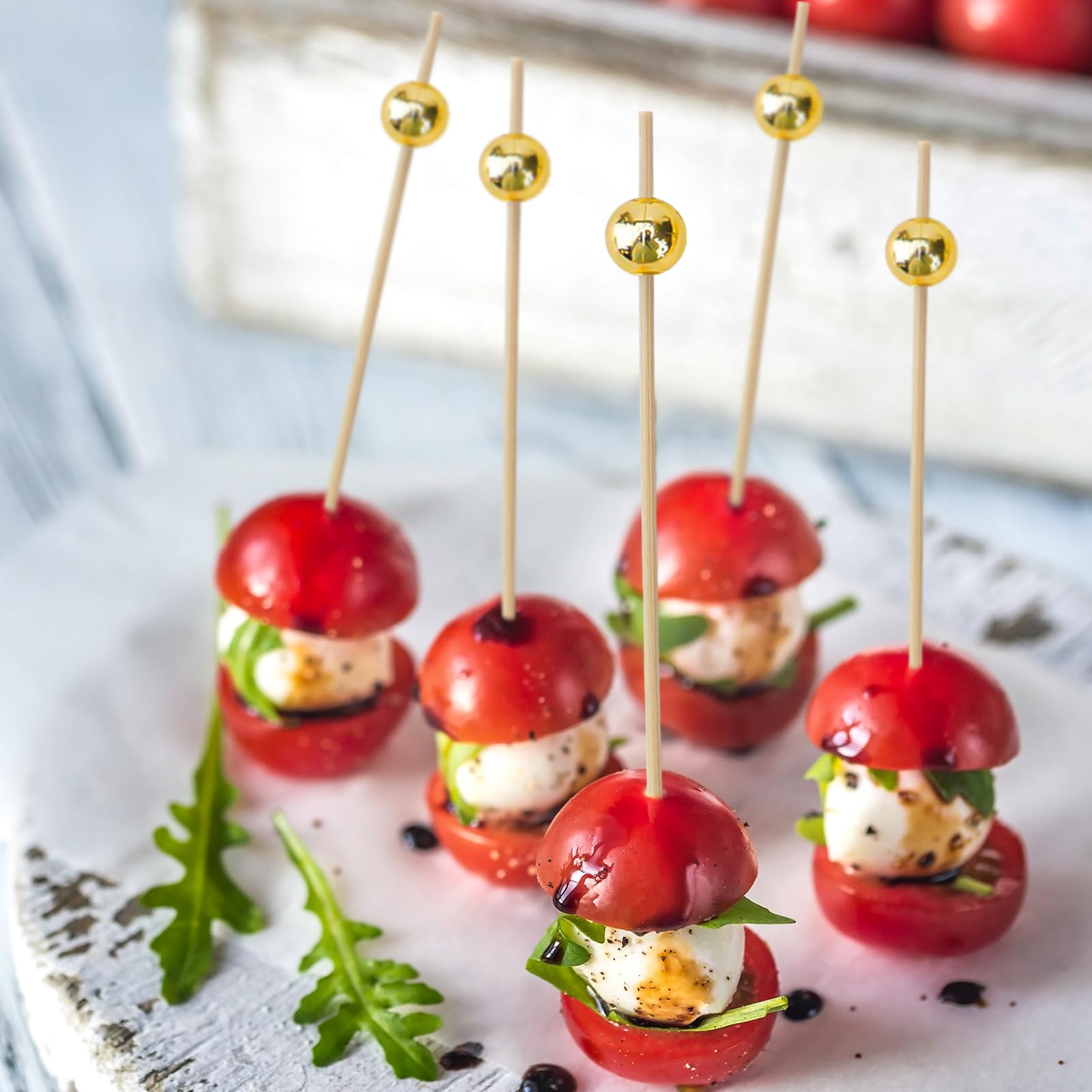 ATZNZIK wedding party toothpicks add refined touches to reception.