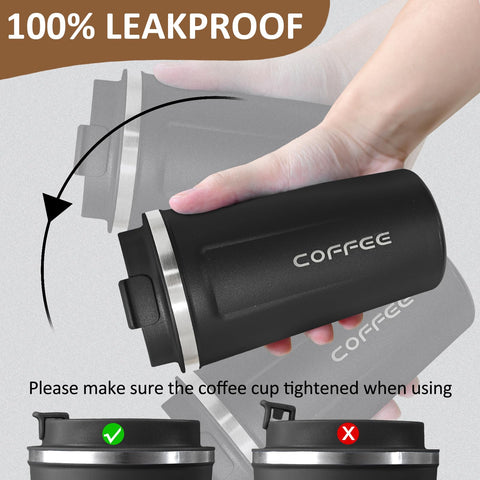 ATZNZIK wide-mouth mug is easy to clean and accepts ice.
