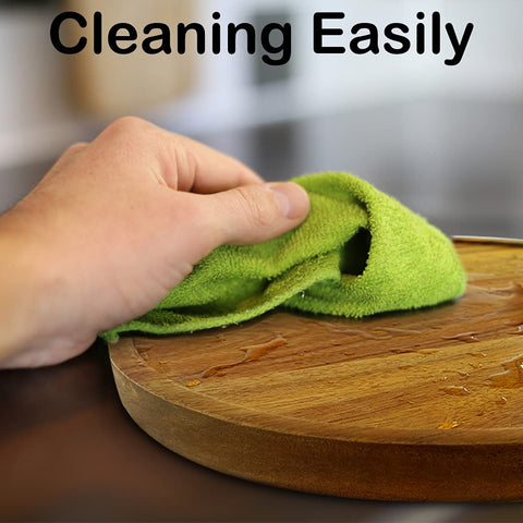 AUAM care image suggests hand wash or wipe maintenance to preserve wood
