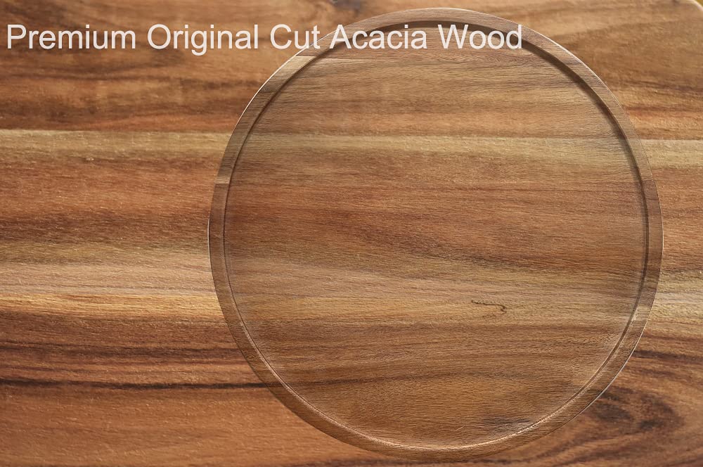 AUAM 360-degree rotation shown for smooth, effortless turning during cooking