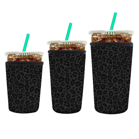 AUEKLLW 3-pack neoprene coffee sleeves for a secure grip and temperature control.