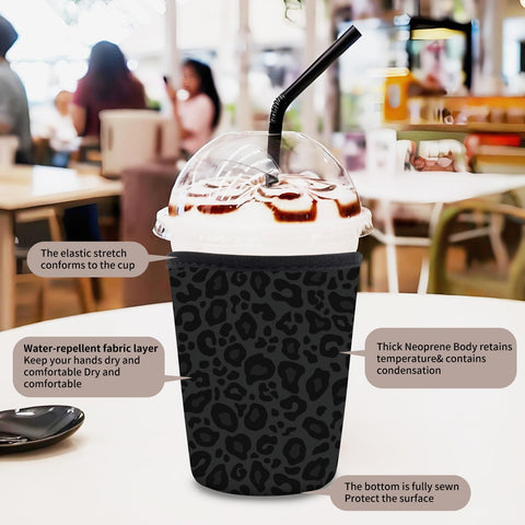 AUEKLLW sleeve fits 16oz, 22oz, and 32oz cups for versatile use.