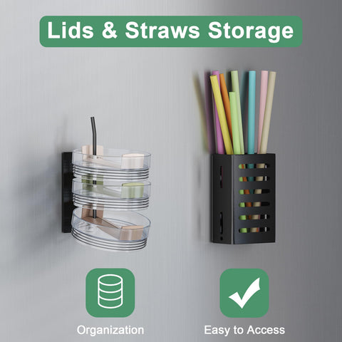 Aufworld compact kitchen organizer saves space and reduces countertop clutter.
