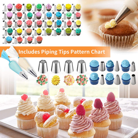 AUKOW fondant decorating tools enable creative shapes for cakes and cookies.
