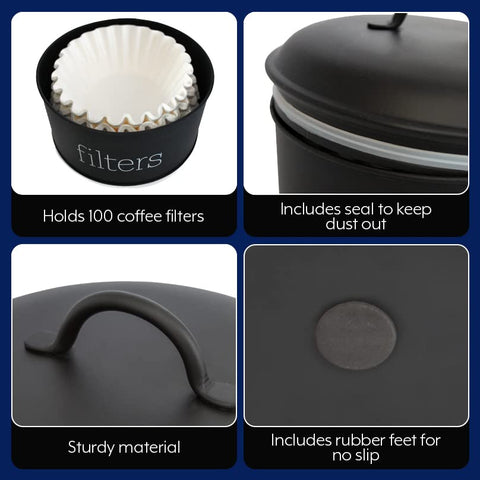 AuldHome Design closeup of black enamel texture shows durable finish