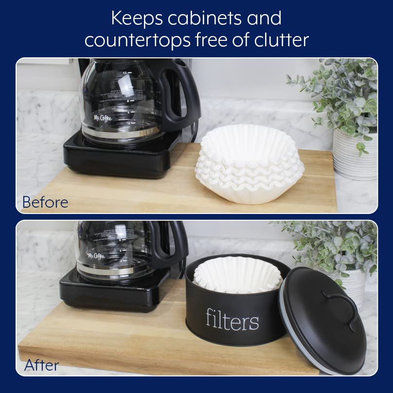 AuldHome Design on counter with filters shows convenient organization