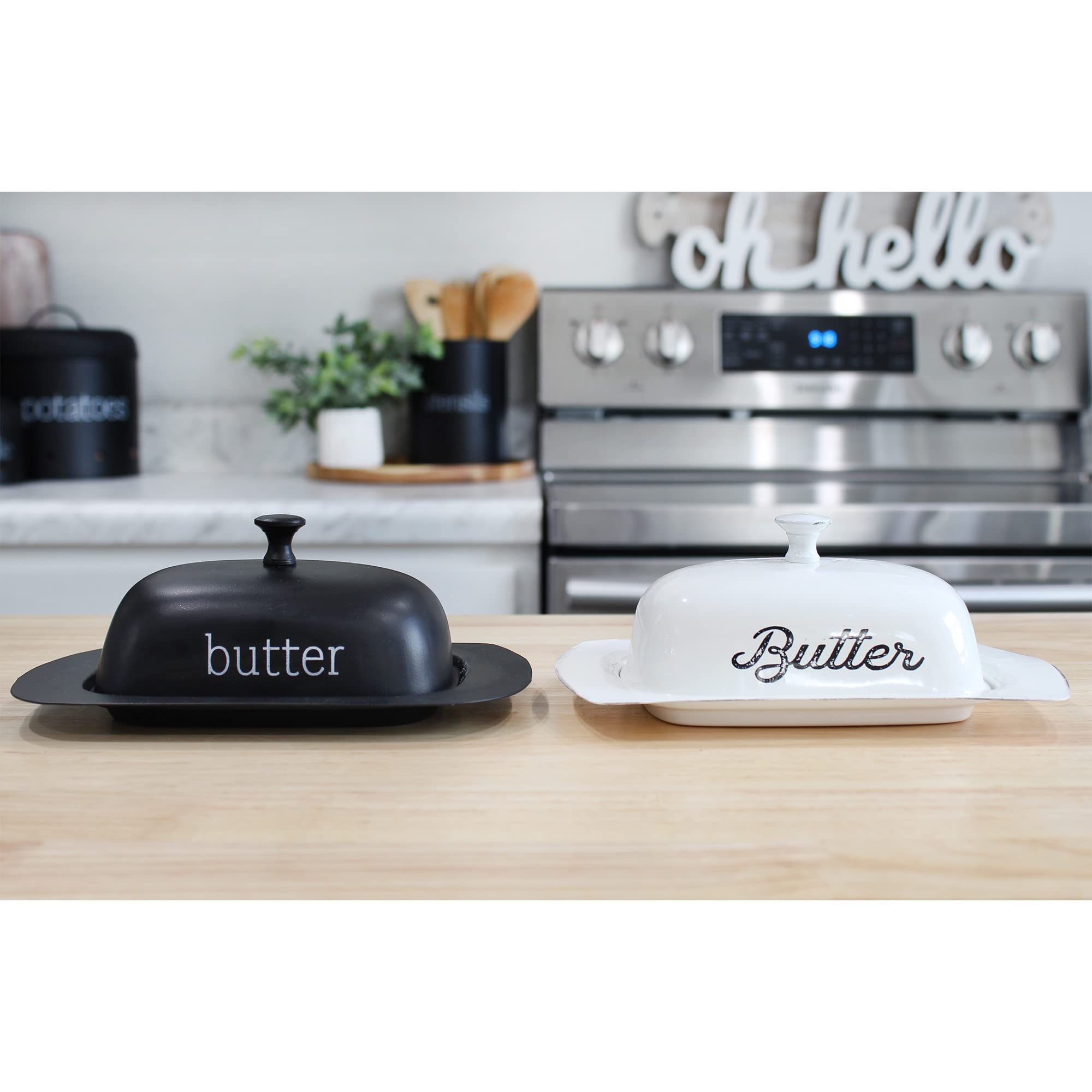 AuldHome Design packaging-ready butter dish for gifting