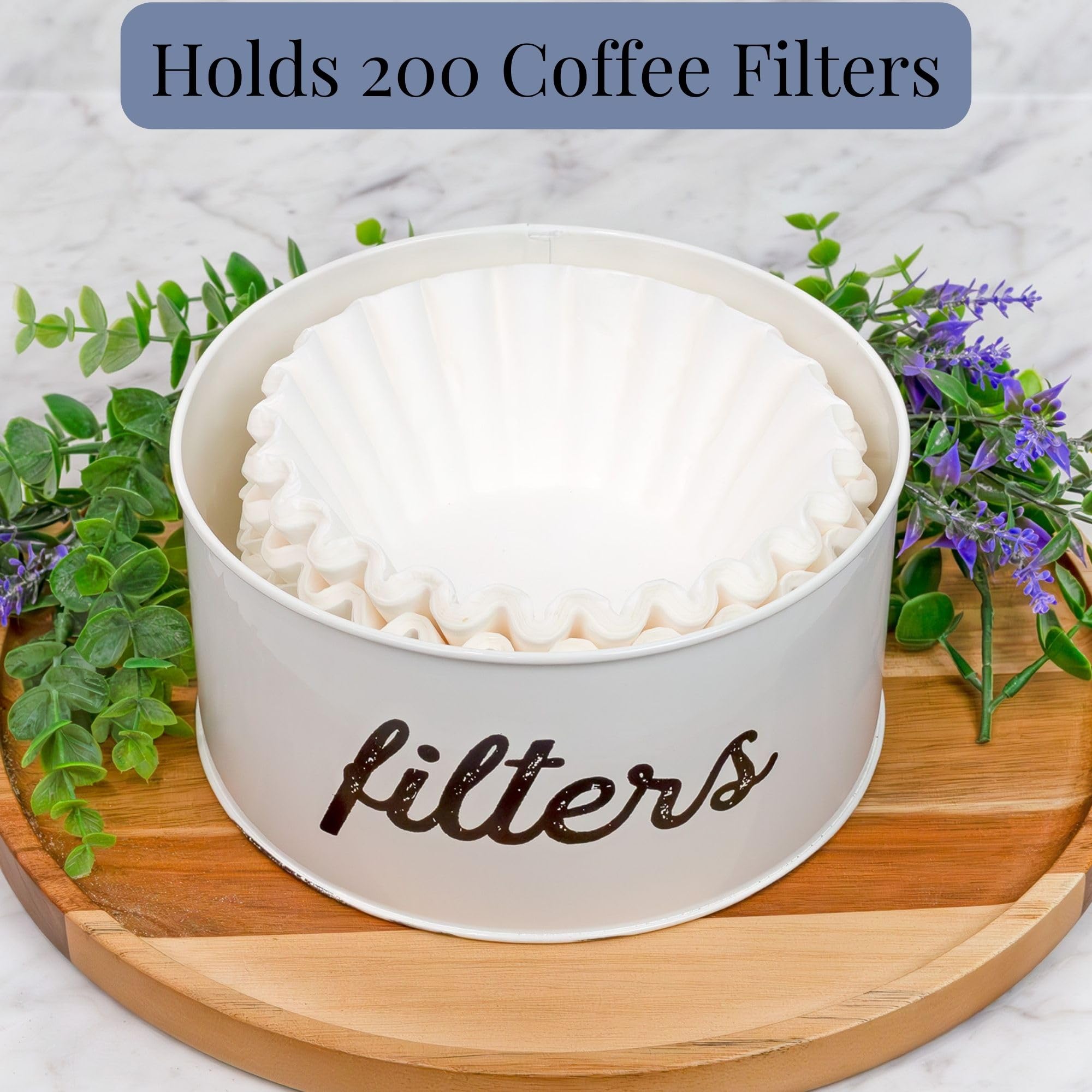 AuldHome Design enamelware collection complements rustic kitchen decor and style.