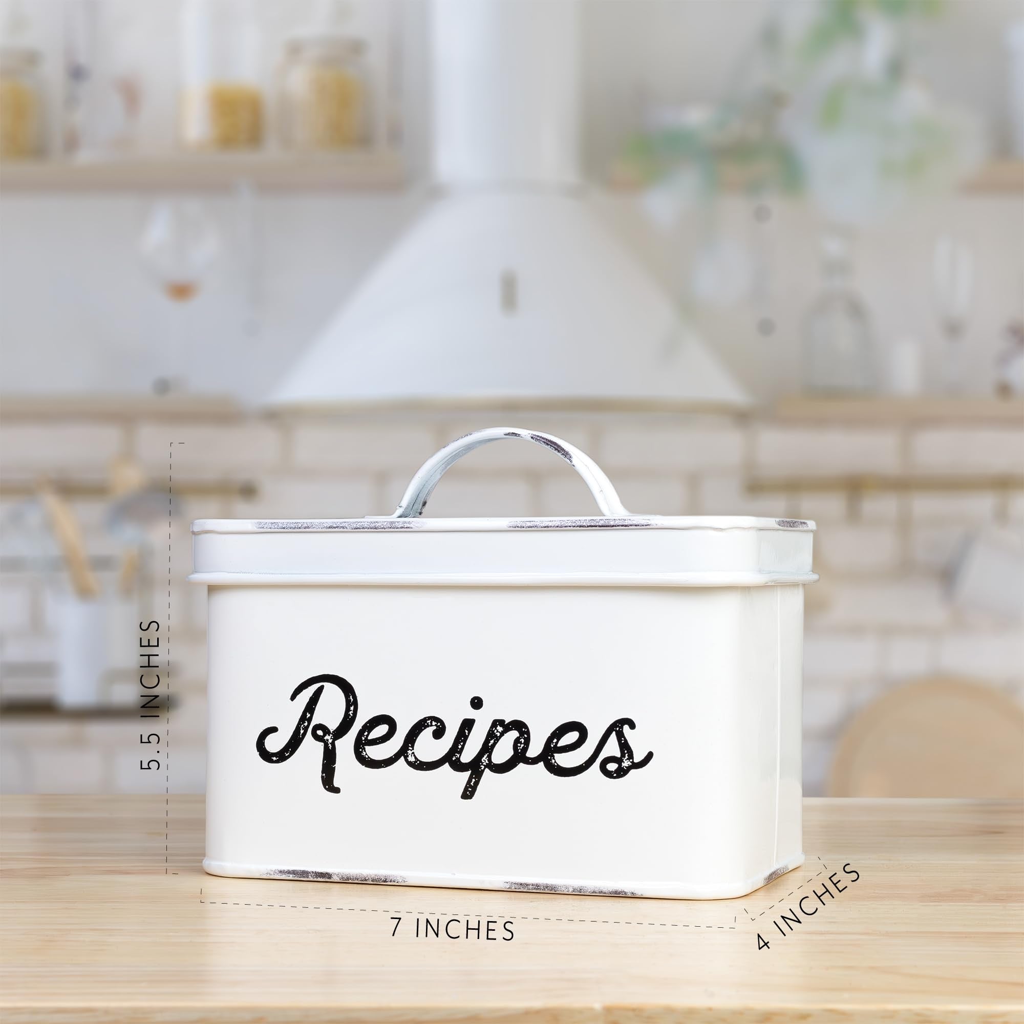 AuldHome Design gift-ready recipe box, bridal shower friendly, ready to surprise a cooking enthusiast.