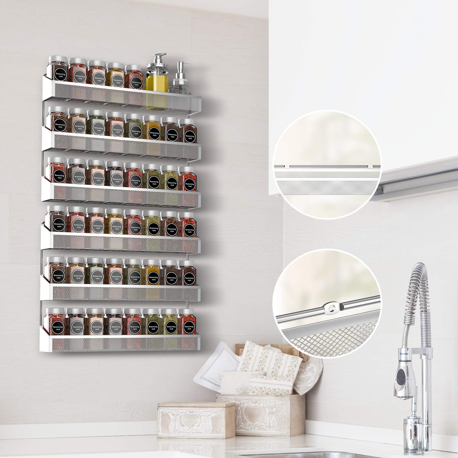 Auledio compact 16-inch three-tier design fits small spaces.